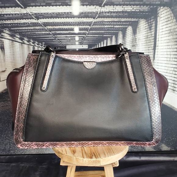 Coach Dreamer 36 in Colorblock With Snakeskin Detail - Picture 12 of 16